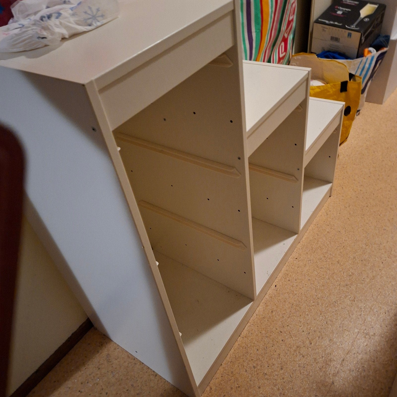 Witte trapkast trofast ikea, Ophalen, Gebruikt