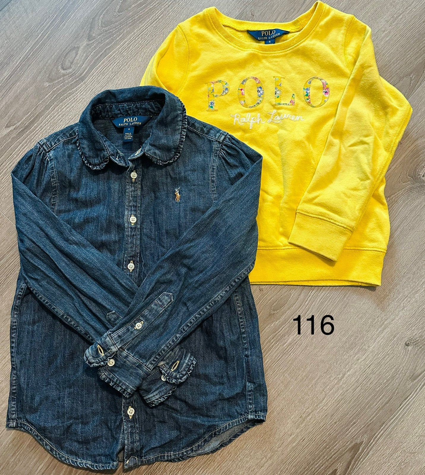 Ralph Lauren set maat 116, Ophalen of Verzenden, Gebruikt, Meisje, Setje
