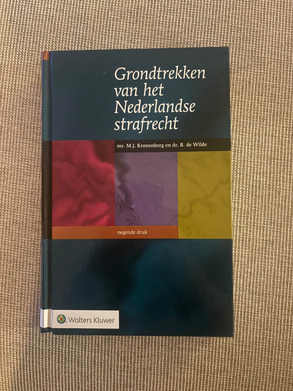 Grondtrekken van het Nederlandse strafrecht, Boeken, Ophalen of Verzenden, Zo goed als nieuw