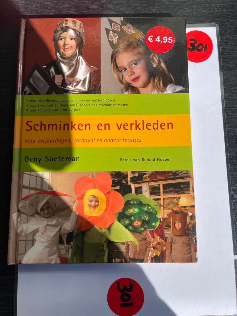 Schminken en Verkleden: Ideeën voor Feestjes, Ophalen of Verzenden, Zo goed als nieuw, Non-fictie