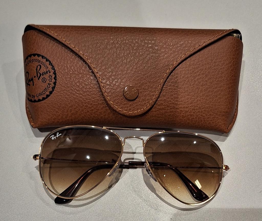 Ray-ban aviator nieuw, Ophalen of Verzenden, Nieuw, Bruin, Ray-Ban