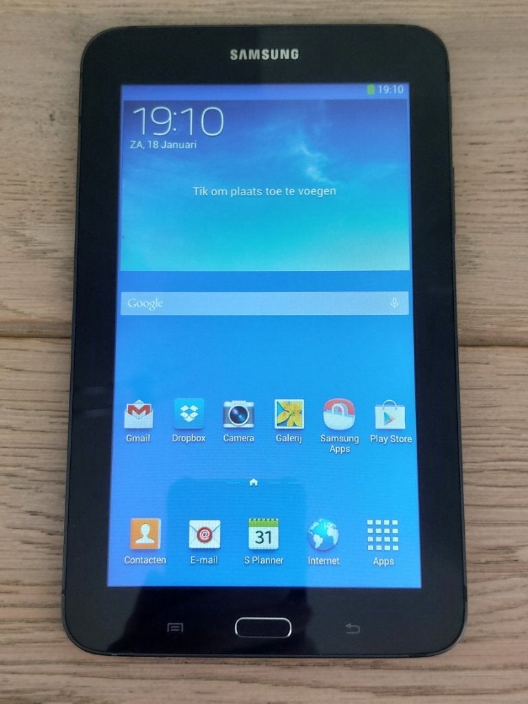 Samsung Galaxy Tab 3 7.0 Lite WiFi Zwart, Computers en Software, Usb-aansluiting, Ophalen of Verzenden, Zo goed als nieuw, Wi-Fi