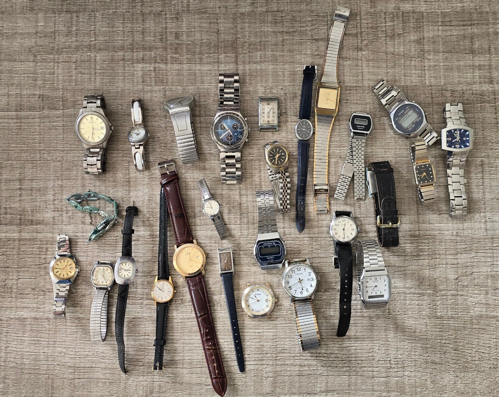 Partij horloges zak horloges casio swatch Junghans lip breil, Sieraden, Tassen en Uiterlijk, Horloges | Antiek, Overige merken