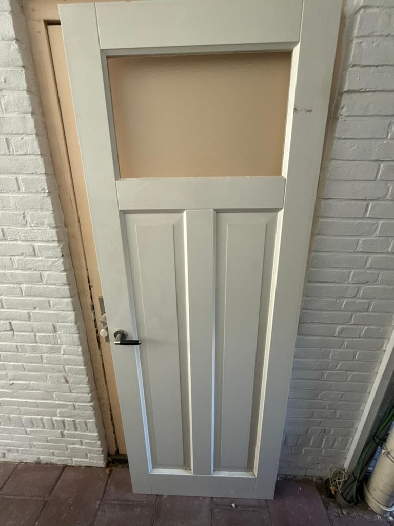 Binnendeuren paneeldeuren, Doe-het-zelf en Verbouw, Deuren en Horren, Ophalen, Zo goed als nieuw, Binnendeur, 200 tot 215 cm