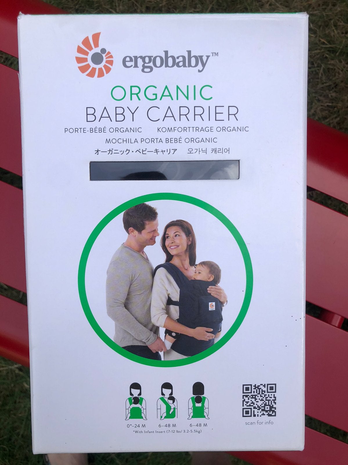Ergobaby draagzak blauw, Kinderen en Baby's, Babydragers en Draagdoeken, Ophalen of Verzenden, Zo goed als nieuw, Draagzak, Overige merken
