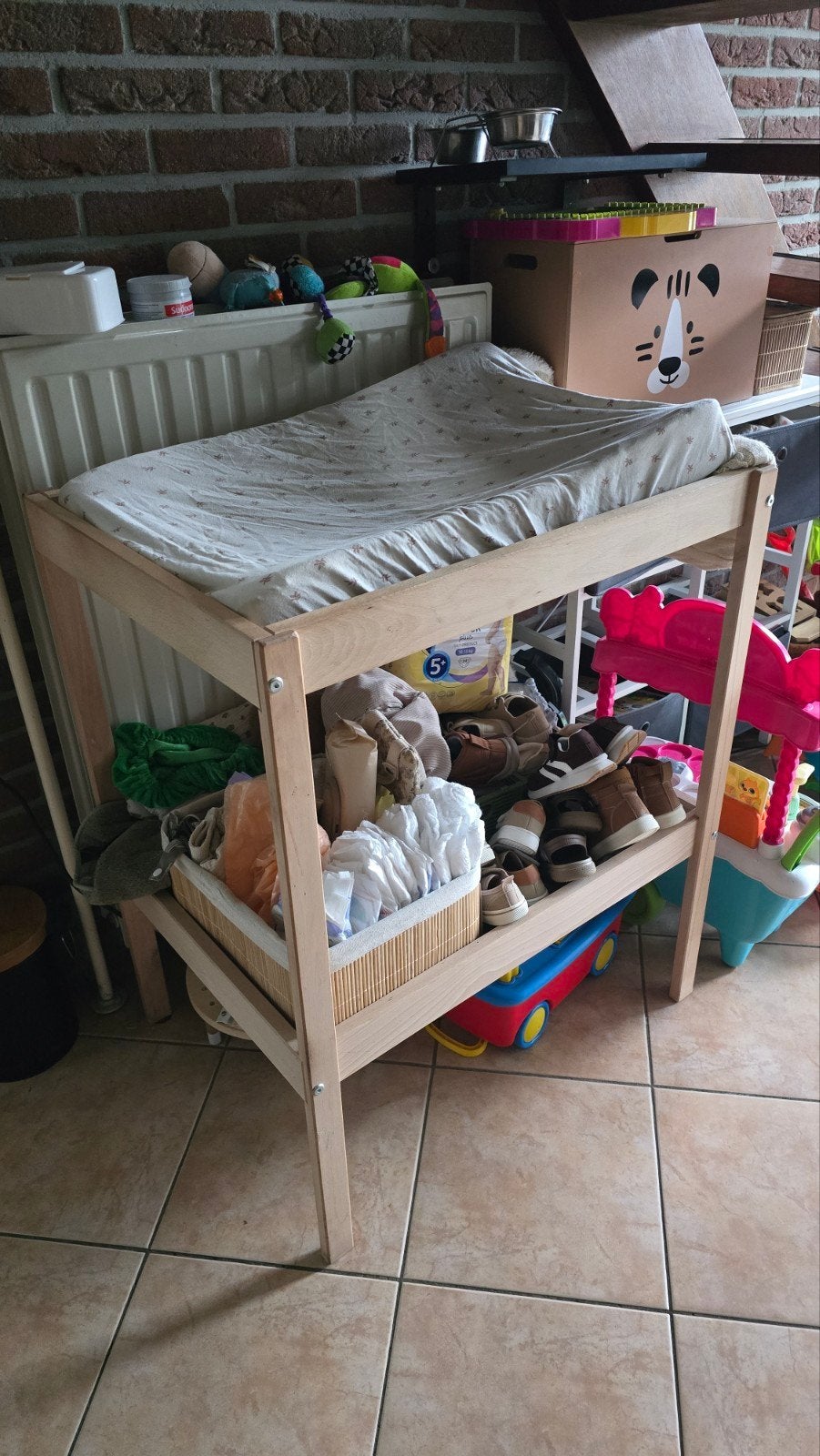 commode, Ophalen