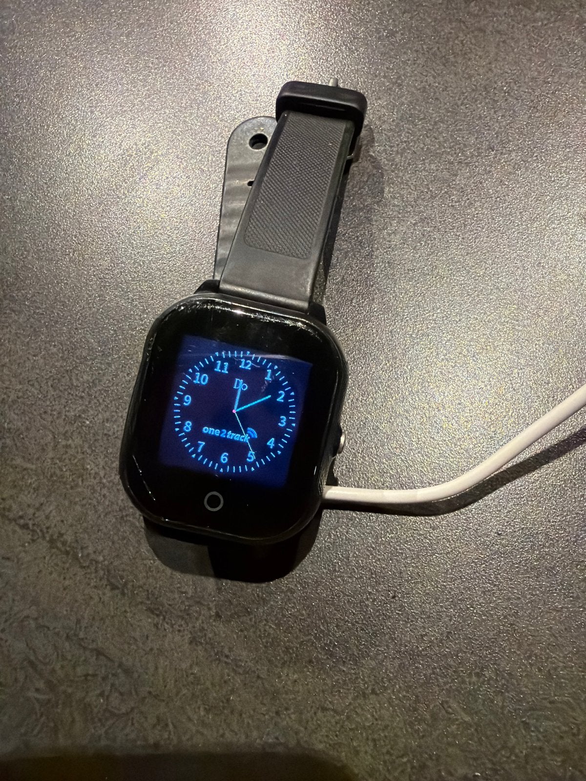 One2track Horloge met GPS en belfunctie - Opknapper, Ophalen of Verzenden, GPS, Gebruikt, Zwart