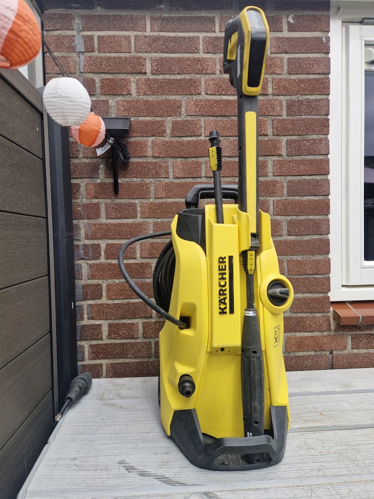 karcher k4 met defect, Ophalen, Gebruikt, Elektrisch, Kärcher