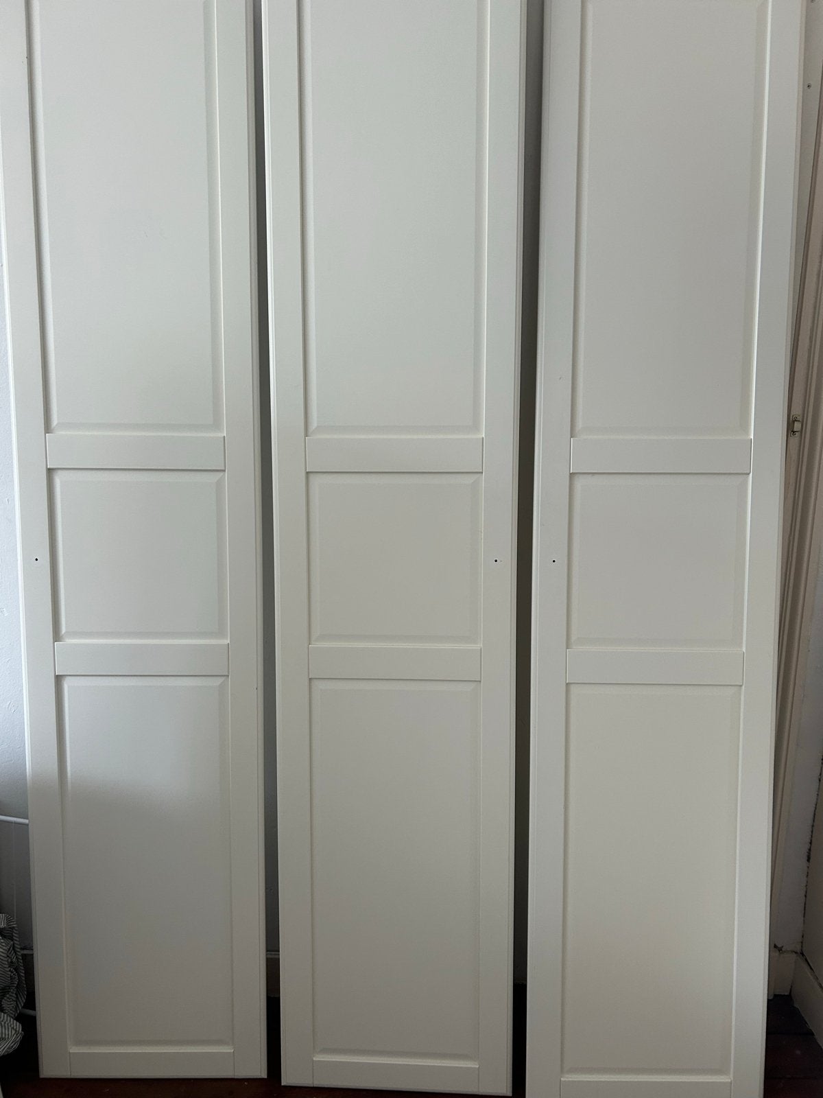 3 IKEA Pax deuren met schroeven en scharnieren, Ophalen, Gebruikt, 200 cm of meer, 50 tot 100 cm