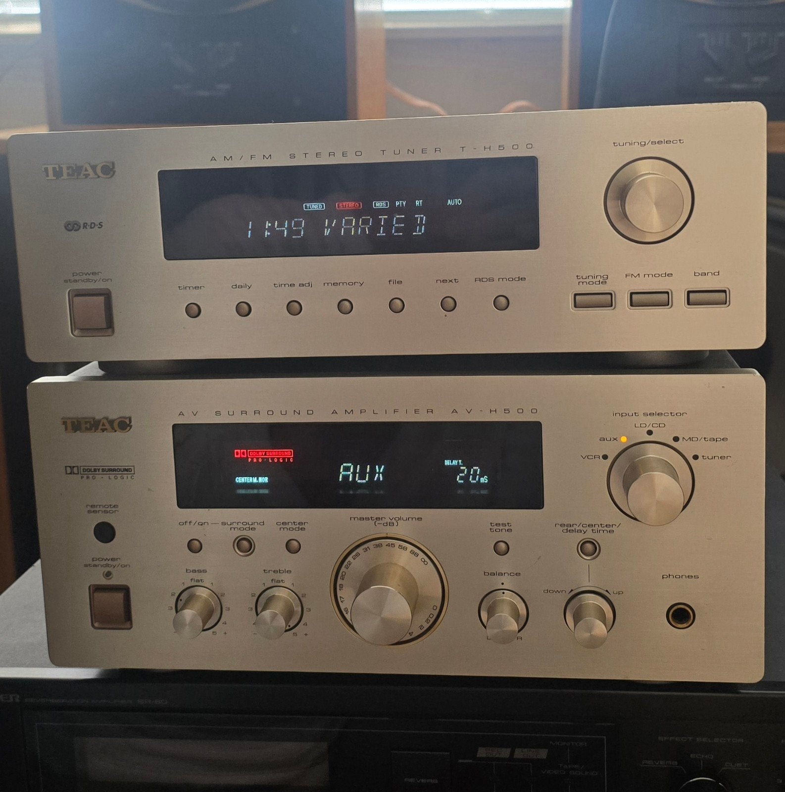 TEAC T-H500 5.1 zeldzaam Tuner en AV-H500, Overige merken, Gebruikt, Tuner of Radio, Losse componenten