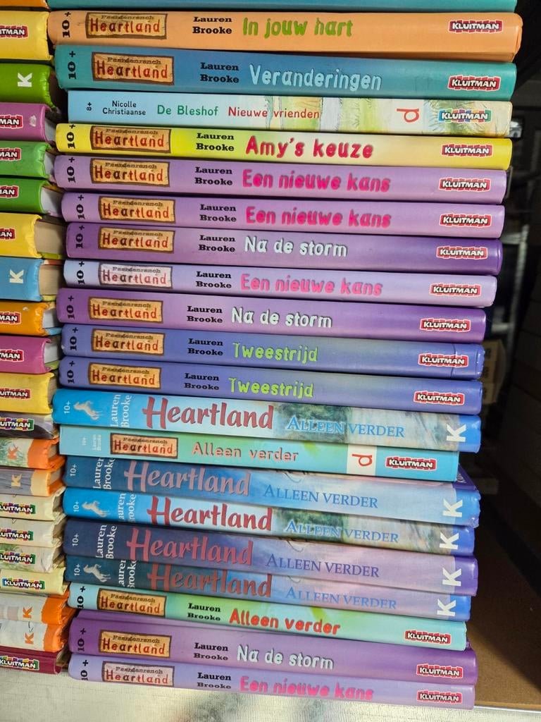 Heartland + Bleshof + Volbloed - Verzameling paardenboeken, Boeken, Kinderboeken | Jeugd | 10 tot 12 jaar, Ophalen of Verzenden