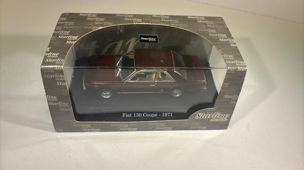 Fiat 130 coupe 1971 red starline 1.43, Hobby en Vrije tijd, Modelauto's | 1:43, Overige merken, Auto, Ophalen of Verzenden, A