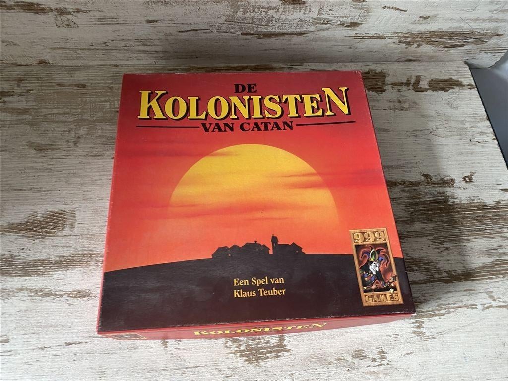 Kolonisten van Catan basisspel houten versie [s451], Verzenden, Zo goed als nieuw