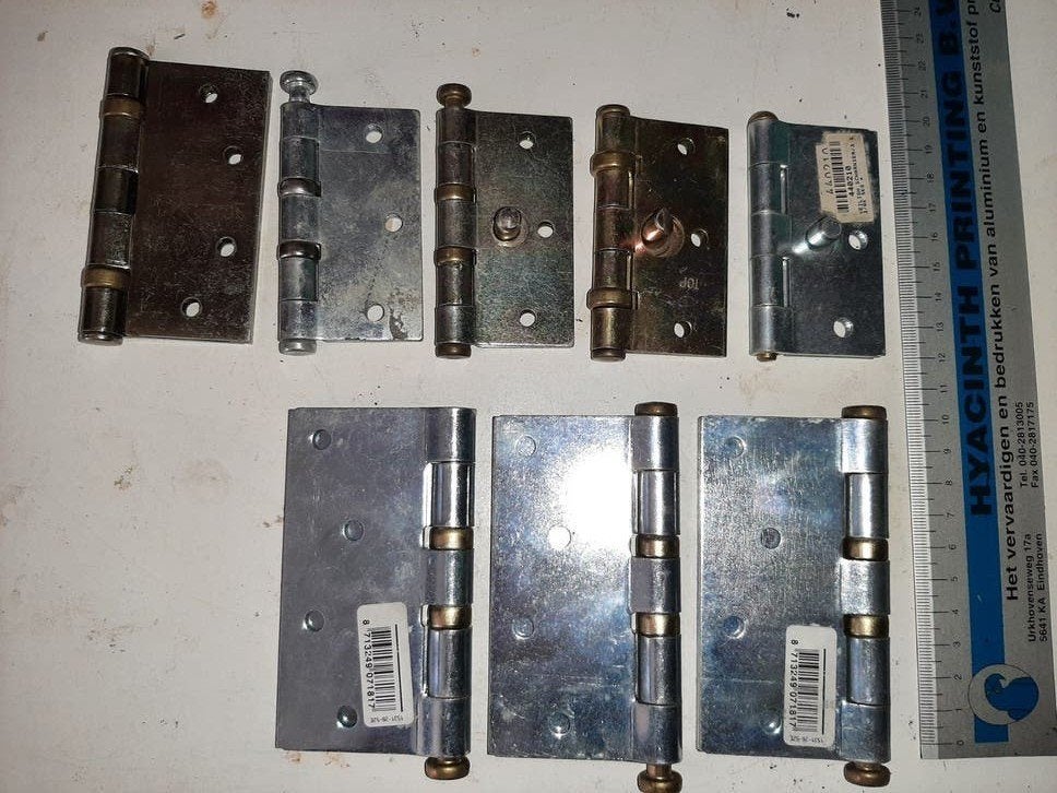 Diverse scharnieren, nieuw, Ophalen of Verzenden, Nieuw, Overige materialen, Scharnier