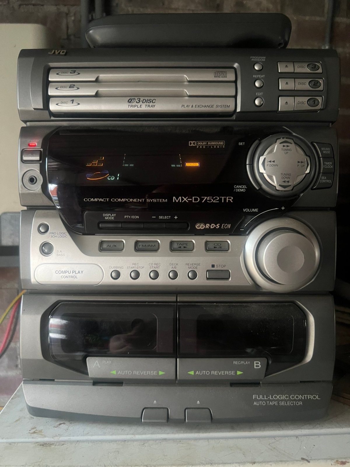 Jvc, Audio, Tv en Foto, Stereo-sets, Ophalen, Zo goed als nieuw, JVC