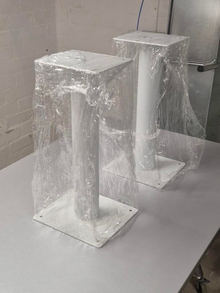 Norstone Stylum 1 Speaker Stands - Wit, Overige merken, Gebruikt, Ophalen of Verzenden, Minder dan 60 watt