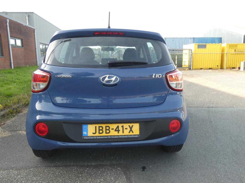 Hyundai I10 1.0i i-Motion Premium, Auto's, Voorwielaandrijving, Stof, Gebruikt, Euro 6
