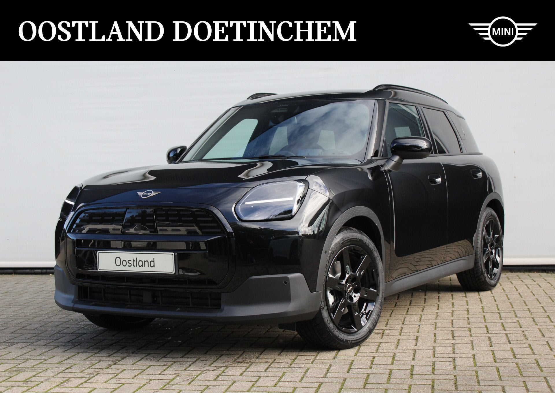MINI Countryman E / Head-Up / Stoelverwarming / Getint Glas, Stof, Zwart, Countryman, Zwart