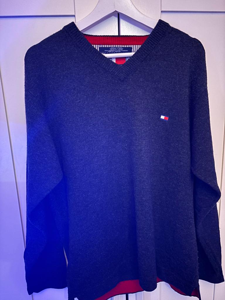 Blauwe trui maat L, Ophalen of Verzenden, Zo goed als nieuw, Maat 52/54 (L), Blauw