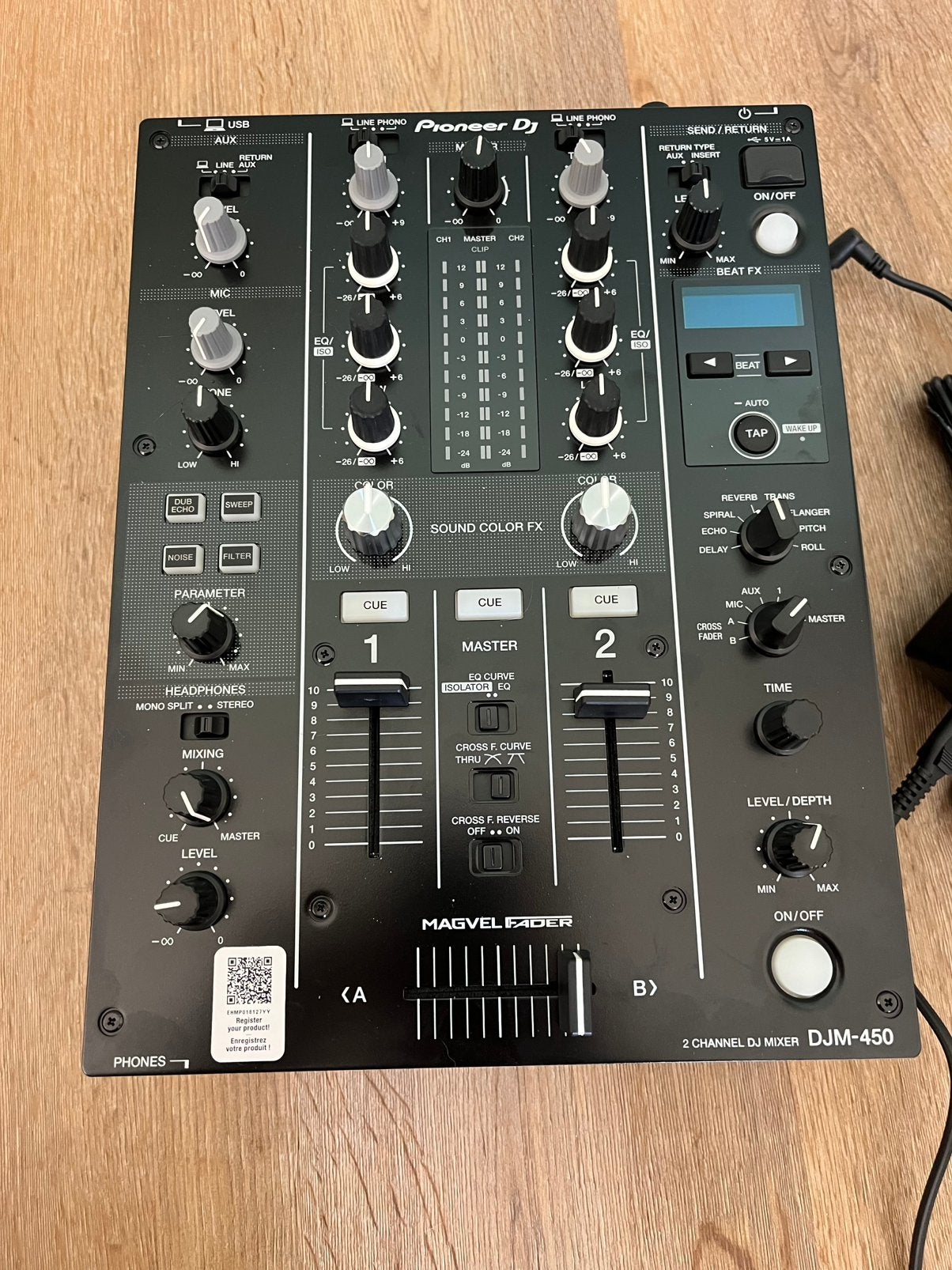 Z.g.a.n. Pioneer DJM-450, Ophalen of Verzenden, Zo goed als nieuw, Pioneer