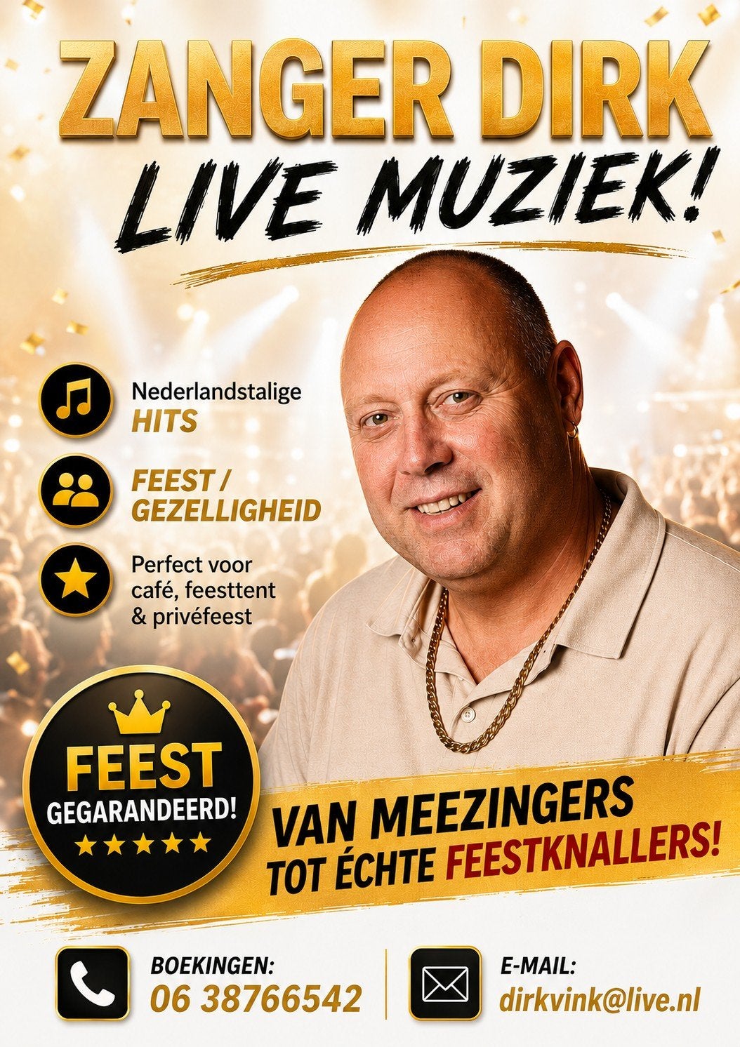 Zanger, Ophalen