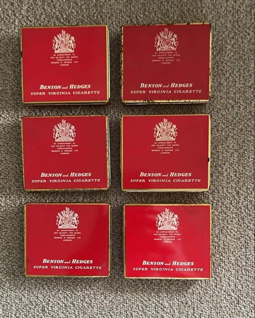 Blikjes Benson en Hedges, Verzamelen, Ophalen of Verzenden, Gebruikt, Overige, Overige merken