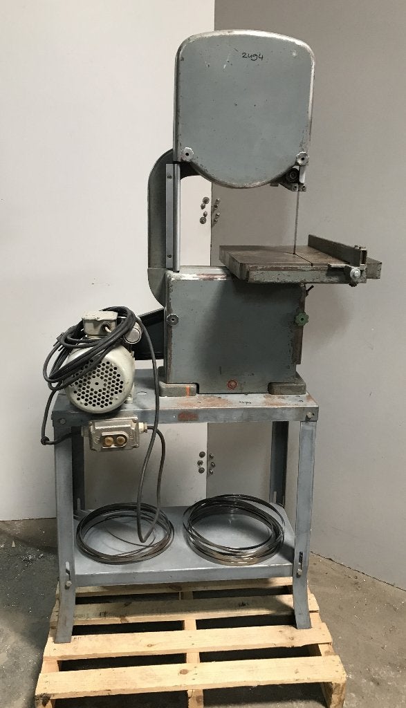 Hout lintzaag, Atlas, Model 912, 230 volt, Ophalen, Gebruikt, 70 mm of meer, 600 tot 1200 watt