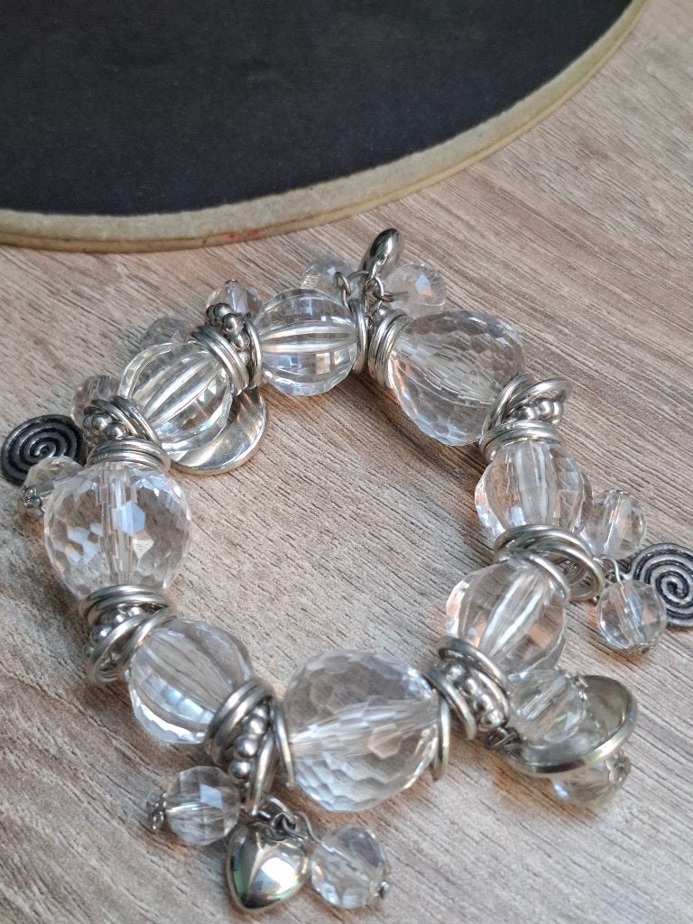 Armband, Ophalen of Verzenden, Zo goed als nieuw, Overige kleuren, Overige materialen