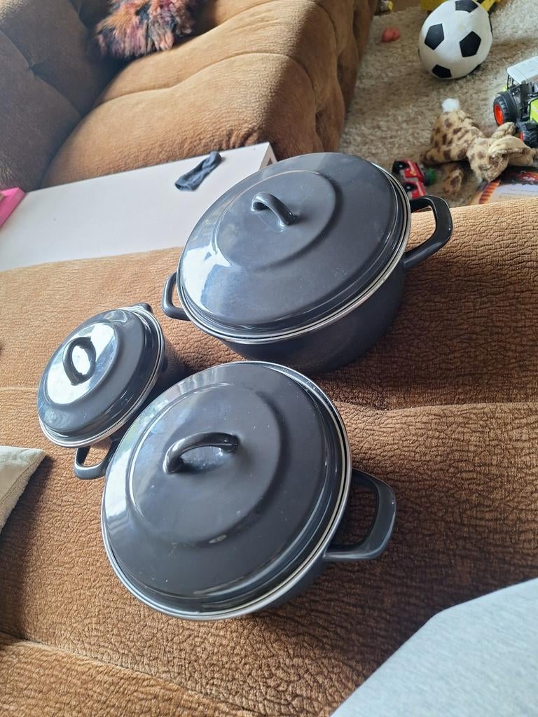 BK pannen, Ophalen, Rvs, Pannenset