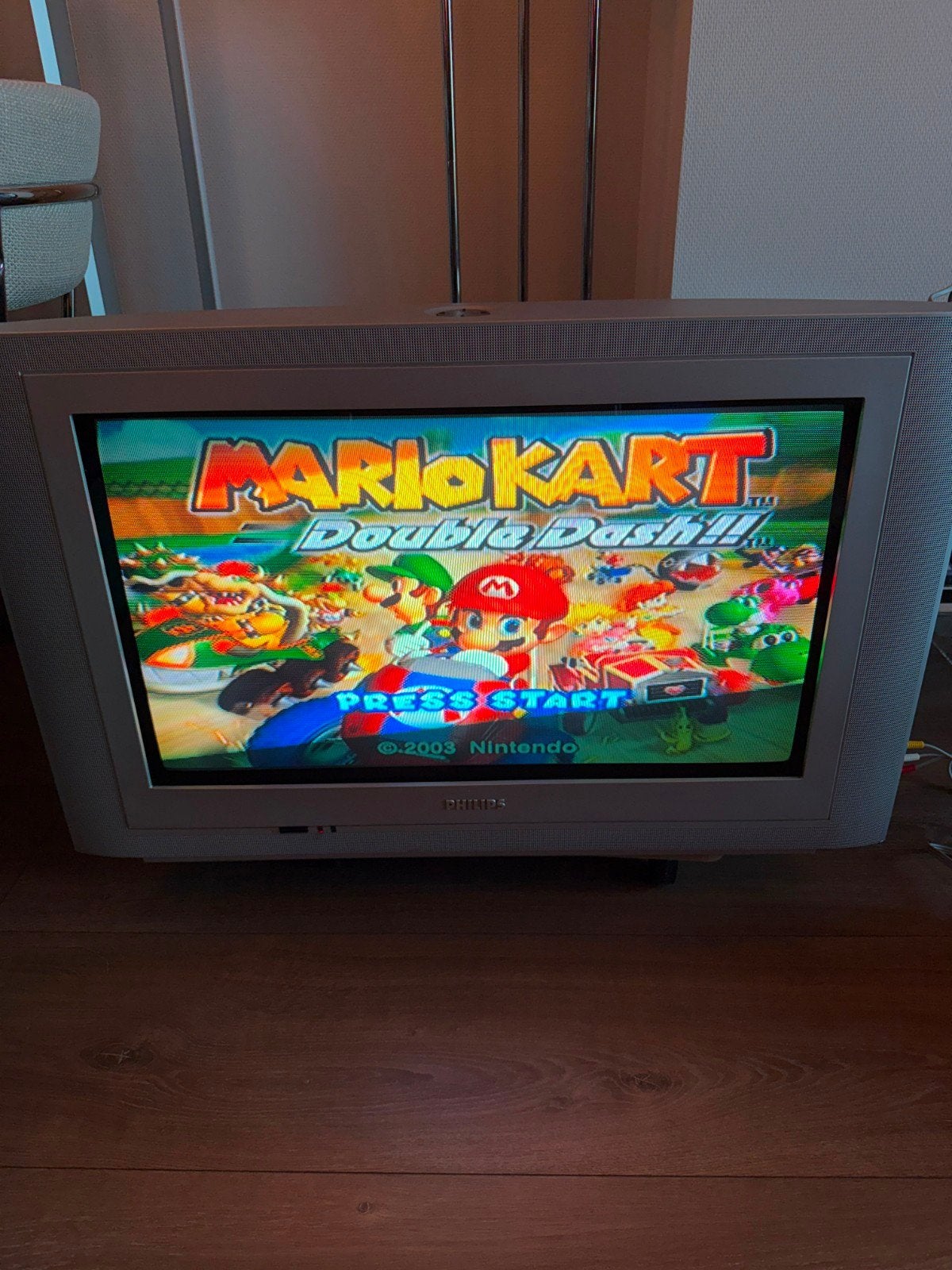 Philips 27" CRT TV - Retro Gaming Beeldbuis Televisie, Ophalen, Philips, Gebruikt, 50 Hz