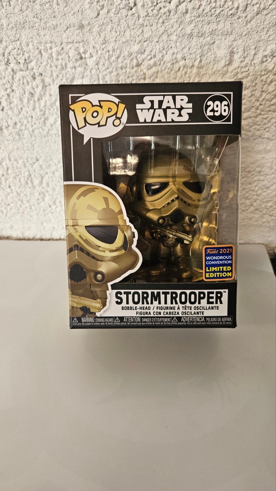 Funko Pop! Star Wars Stormtrooper Goud Limited Edition, Verzamelen, Ophalen, Nieuw