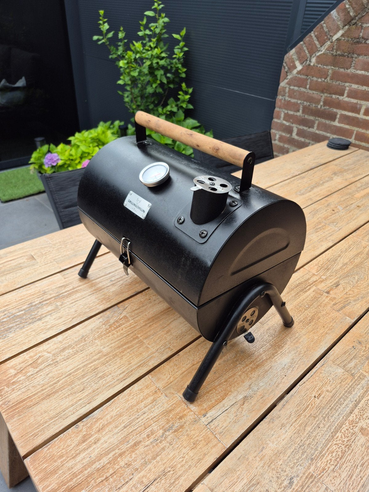 Gusta Barbecue Grill en Smoker, Tuin en Terras, Ophalen