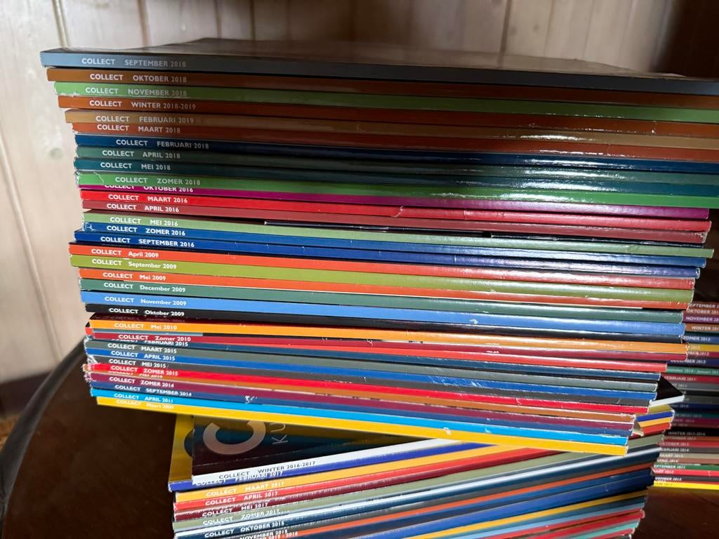 Collect Kunst Antiek Design tijdschriften - Diverse jaargang, Ophalen, Gelezen, Overige typen
