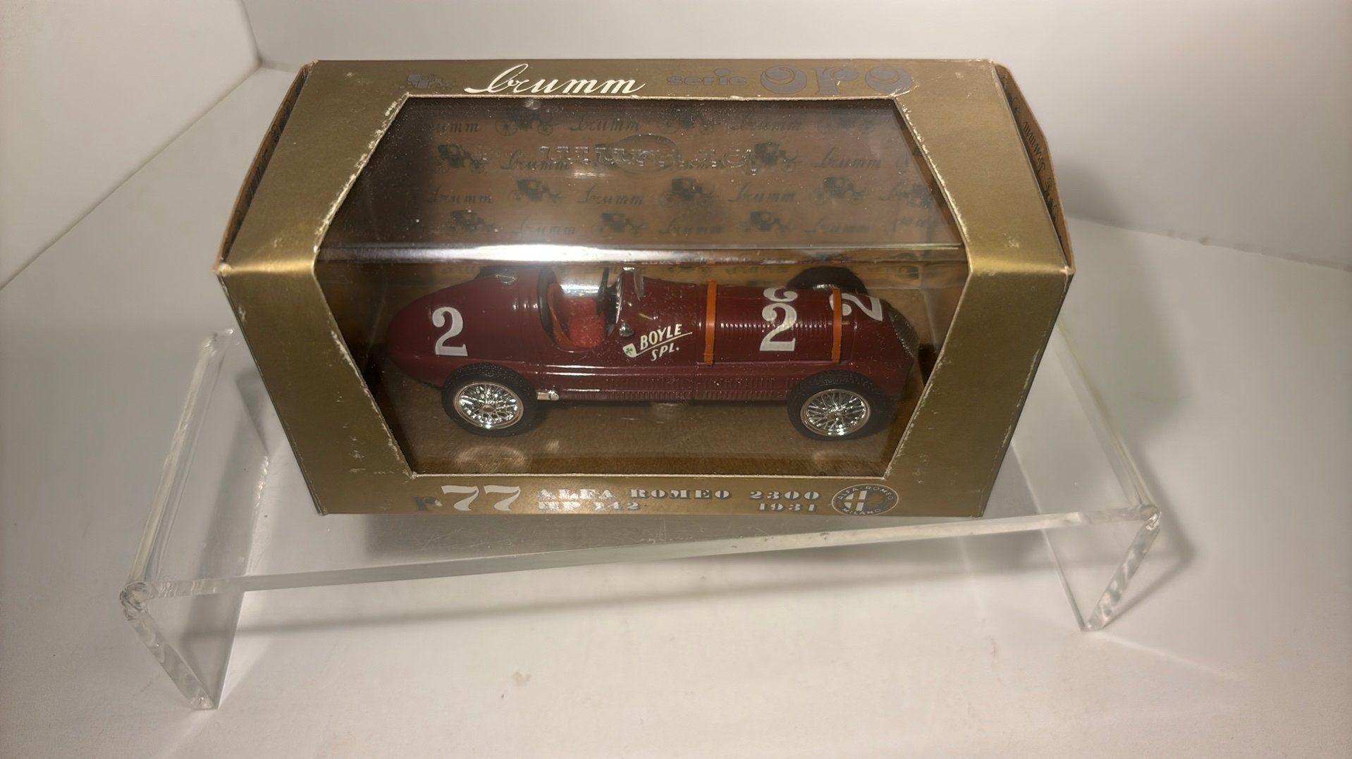 Alfa roneo 2300 1931 brumm 1.43, Overige merken, Auto, Ophalen of Verzenden, A