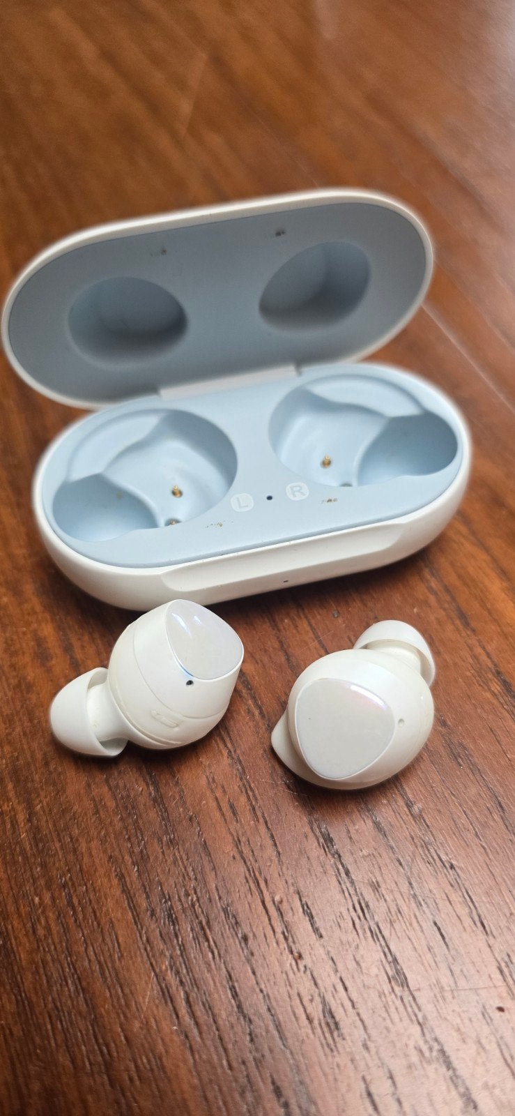 Samsung Galaxy Buds (wit) met oplaadcase, In-ear, Gebruikt, Draadloos, Ophalen of Verzenden
