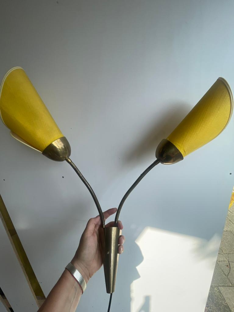 Vintage jaren 50 lamp, Ophalen of Verzenden, Zo goed als nieuw