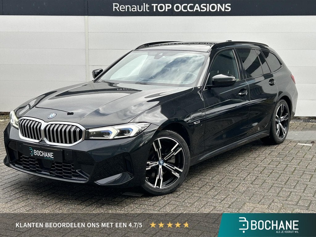 BMW 3-serie Touring 330e xDrive High Executive M-Sport | Pan, 1998 cc, Gebruikt, 4 cilinders, Met garantie (alle)