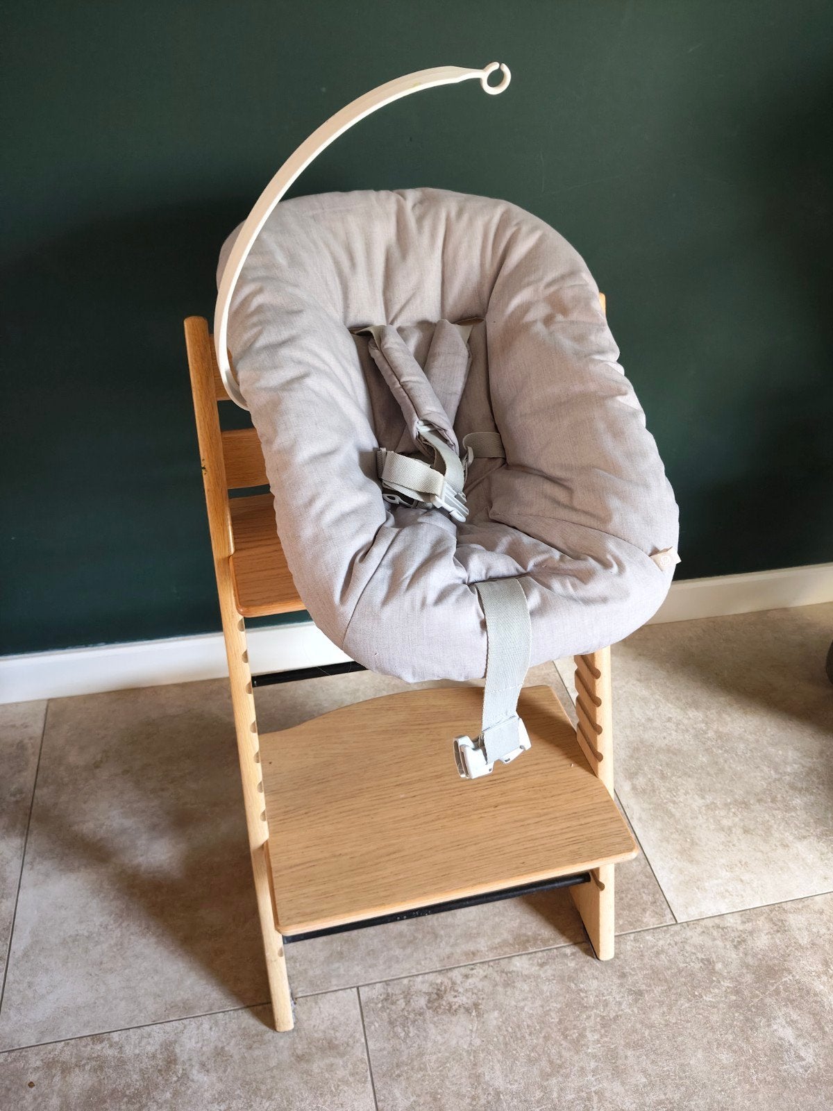 Stokke Newborn kuipje verstelbaar, Kinderen en Baby's, Ophalen, Zo goed als nieuw, Overige typen, Gordel(s)