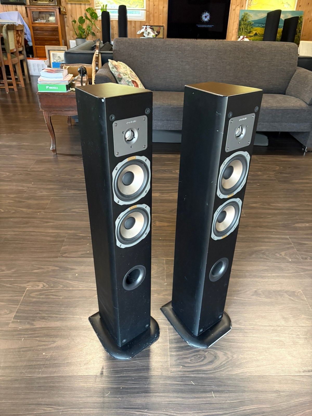 Quadral Ascent 650 Luidsprekers zwart, Audio, Tv en Foto, Luidsprekers, Stereo speakers, Gebruikt, 60 tot 120 watt, Ophalen