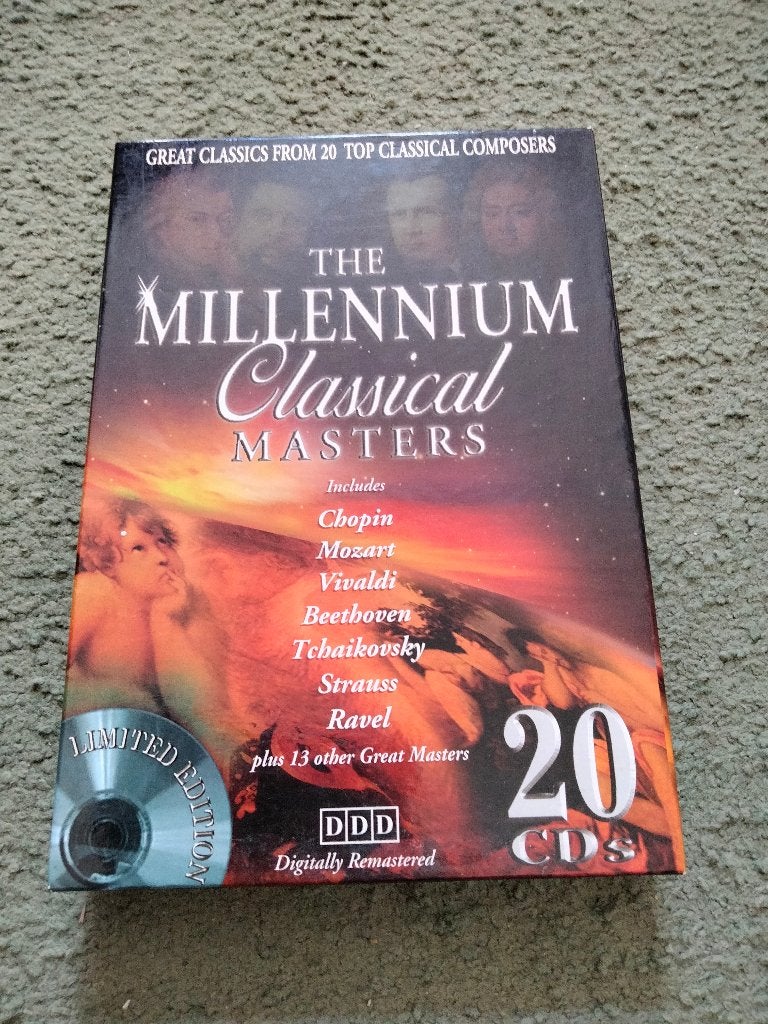 klassieke cd's 6 stuks mag los weg, Ophalen, Classicisme, Zo goed als nieuw, Overige typen
