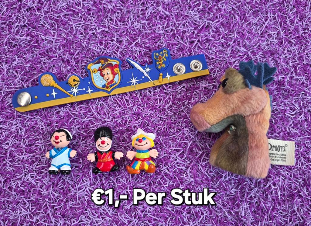 Pardoes Efteling bandje, poppetjes en knuffel, Verzamelen, Ophalen of Verzenden, Gebruikt, Beeldje of Poppetje