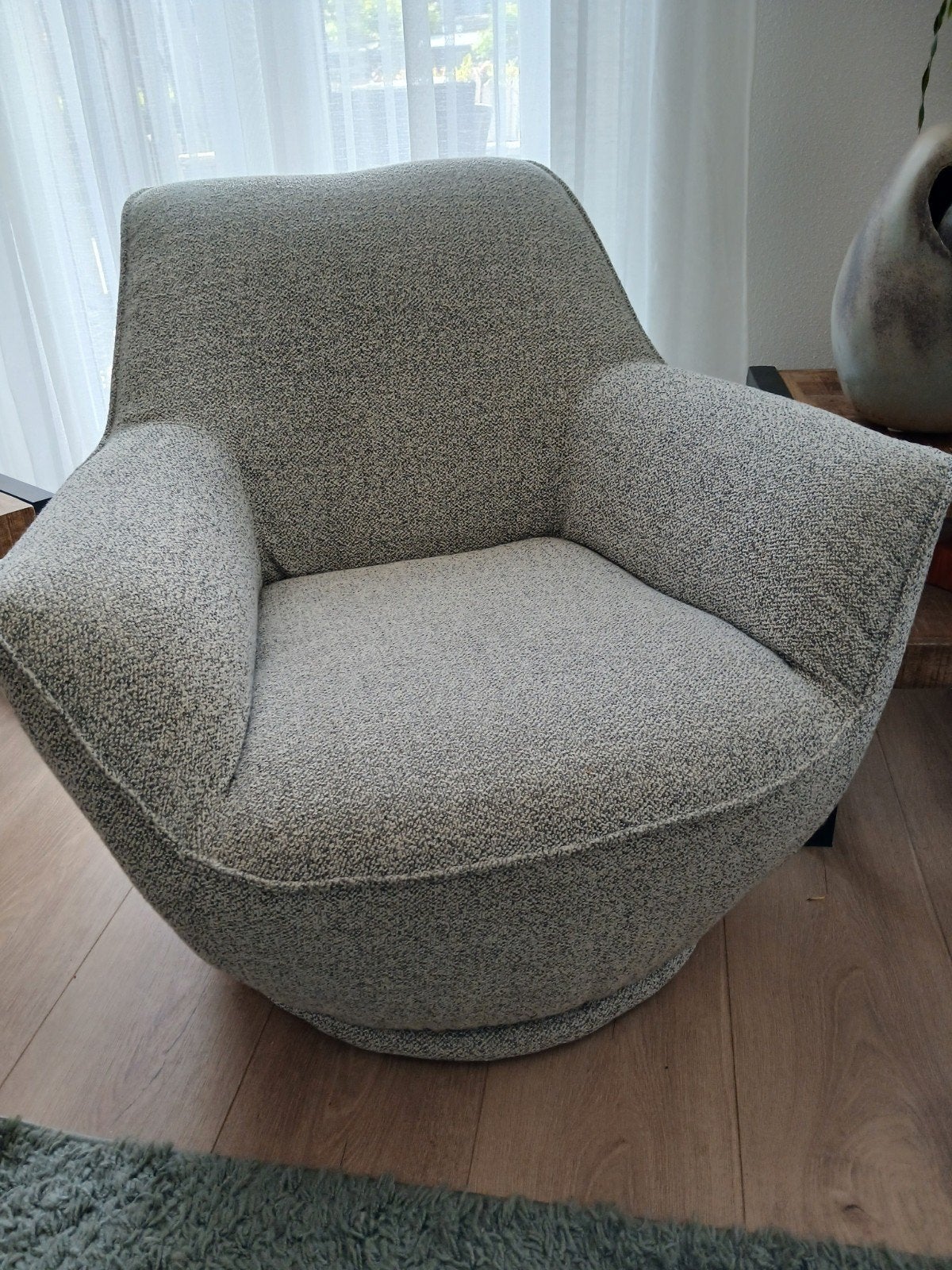 Te koop;  3 moderne fauteuils voor de prijs van een!, Huis en Inrichting, Fauteuils, Ophalen, Zo goed als nieuw, Stof