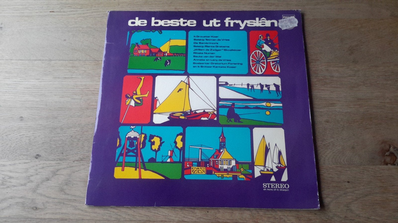 De Beste Uit Fryslân LP - Diverse Friese Artiesten, LP, Overige genres, Ophalen of Verzenden, Complilatie