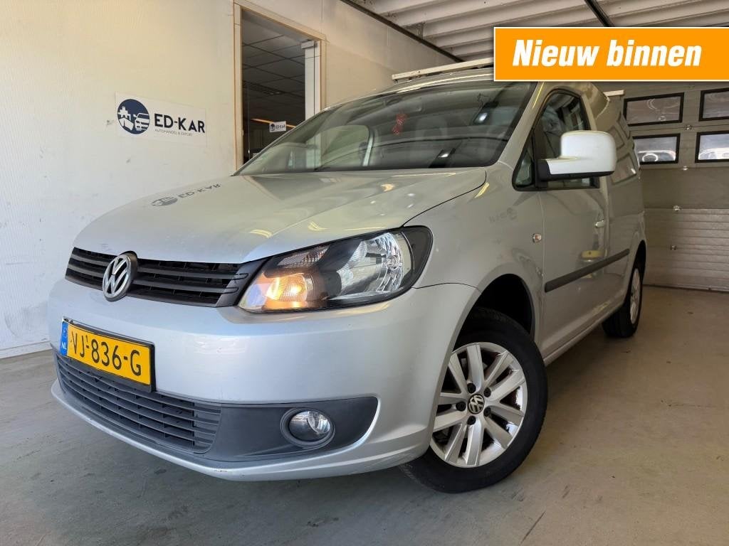 Volkswagen CADDY 1.6 TDI AIRCO LMV PDC 1STE EIG. RIJDT GOED, Auto's, Bestelauto's, Bedrijf, ABS, Airbags, Airconditioning, Boordcomputer
