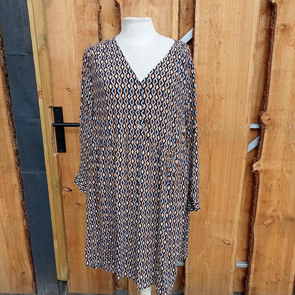 Warehouse tuniek print jurk maat 42 -nieuw met kaartje, Overige kleuren, Maat 42/44 (L), Nieuw, Ophalen of Verzenden