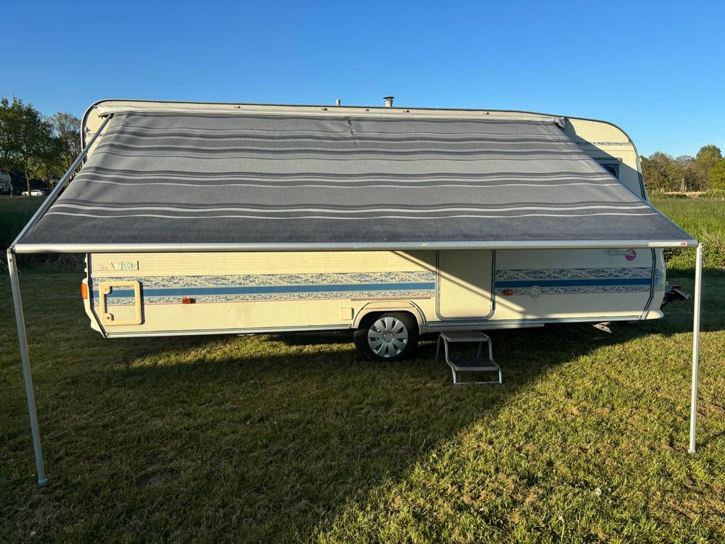 Fiamma Caravanstore 07 luifel - 410x220 cm - Grijs, Caravans en Kamperen, Ophalen, Zo goed als nieuw, Fiamma