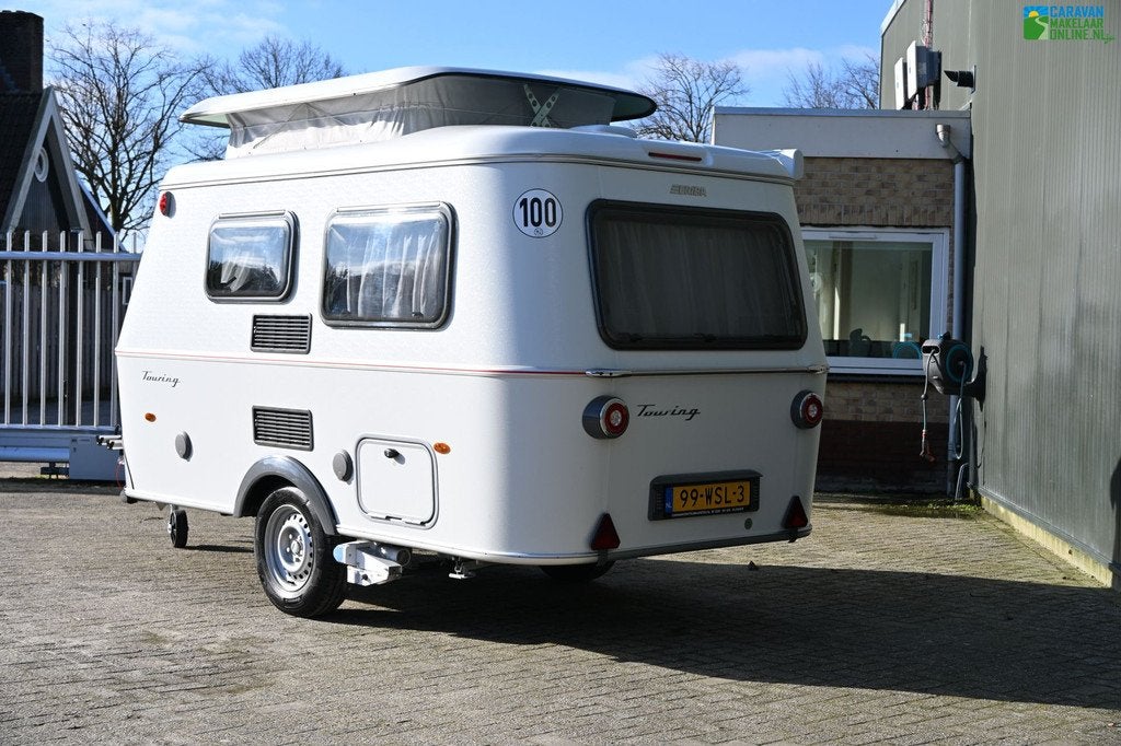 Eriba Touring Familia 310 Mover|Luifel|Fietsdrager|BoilerTOP, Kachel, Eriba, Tot 4 meter, Bedrijf