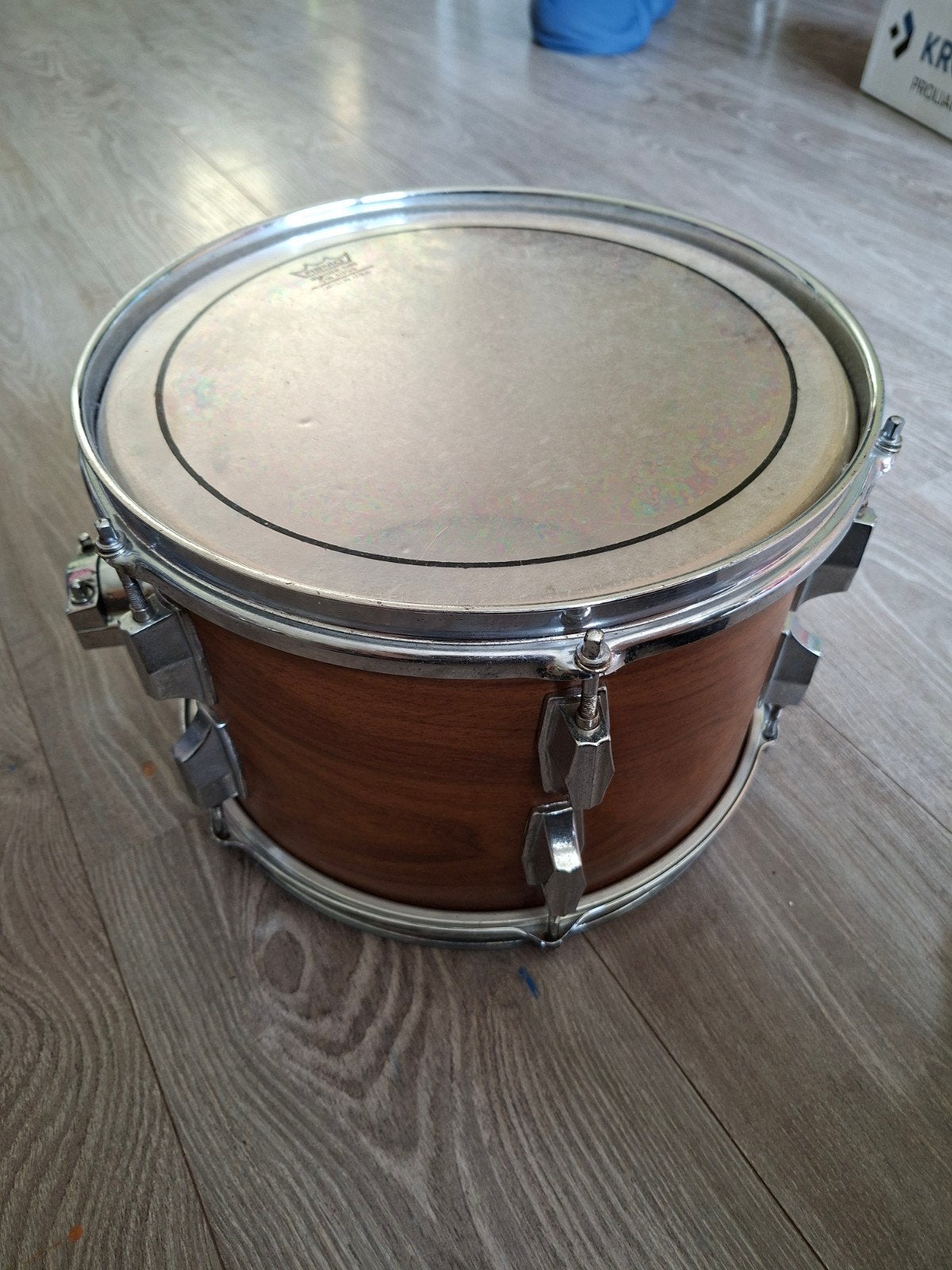 Vintage Houten Tom Drum - Remo Vel, Ophalen, Gebruikt, Overige merken