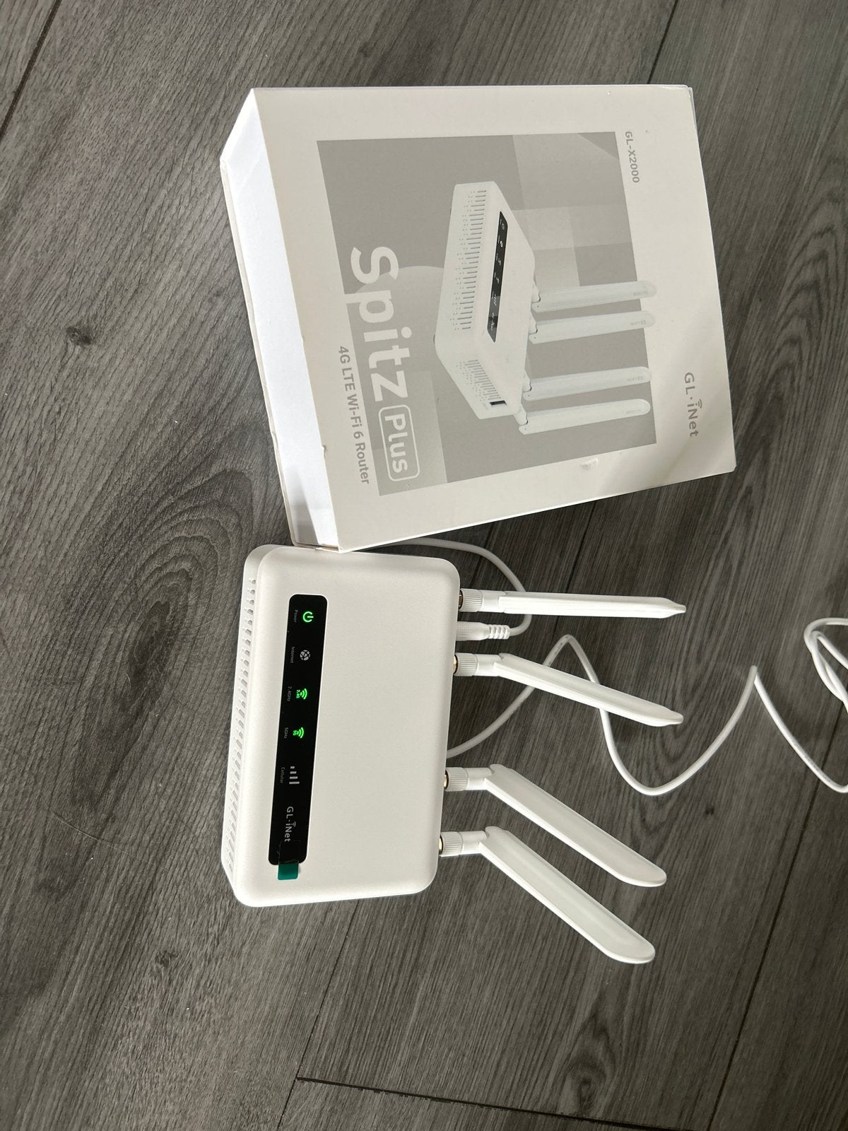 GL.iNet Spitz Plus 4G LTE Wi-Fi 6 Router (GL-X2000), Ophalen of Verzenden, Zo goed als nieuw, Router
