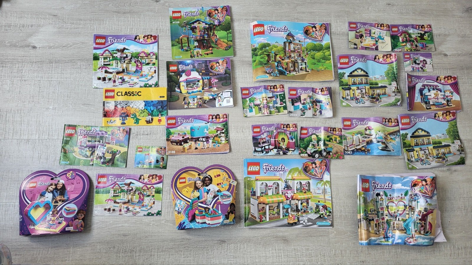 Lego Friends, 22 sets, heel groot tot klein, Ophalen of Verzenden, Zo goed als nieuw